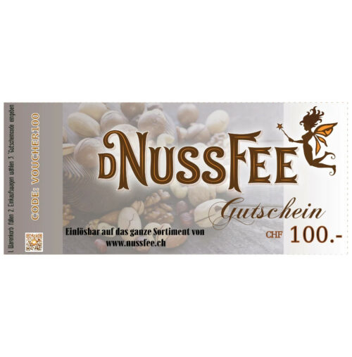 NussFee Gutschein 100