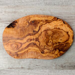 Planche à Découper En Bois Naturel - 30cm Avec Gorge - Pour Steaks Et Viandes