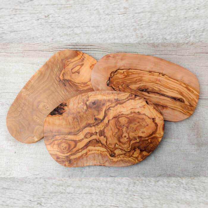 Olive wood cutting boards