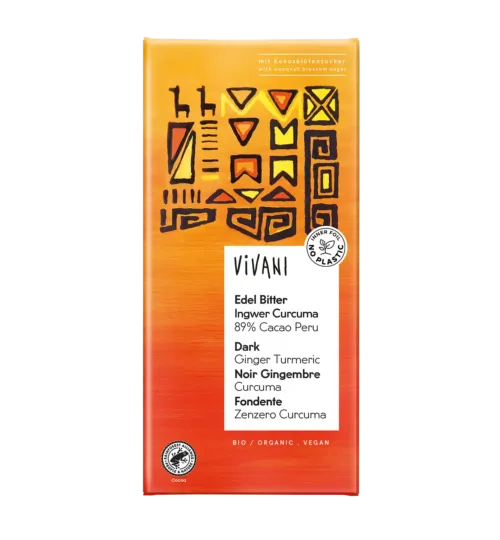 Vivani Edelbitter Ingwer Curcuma